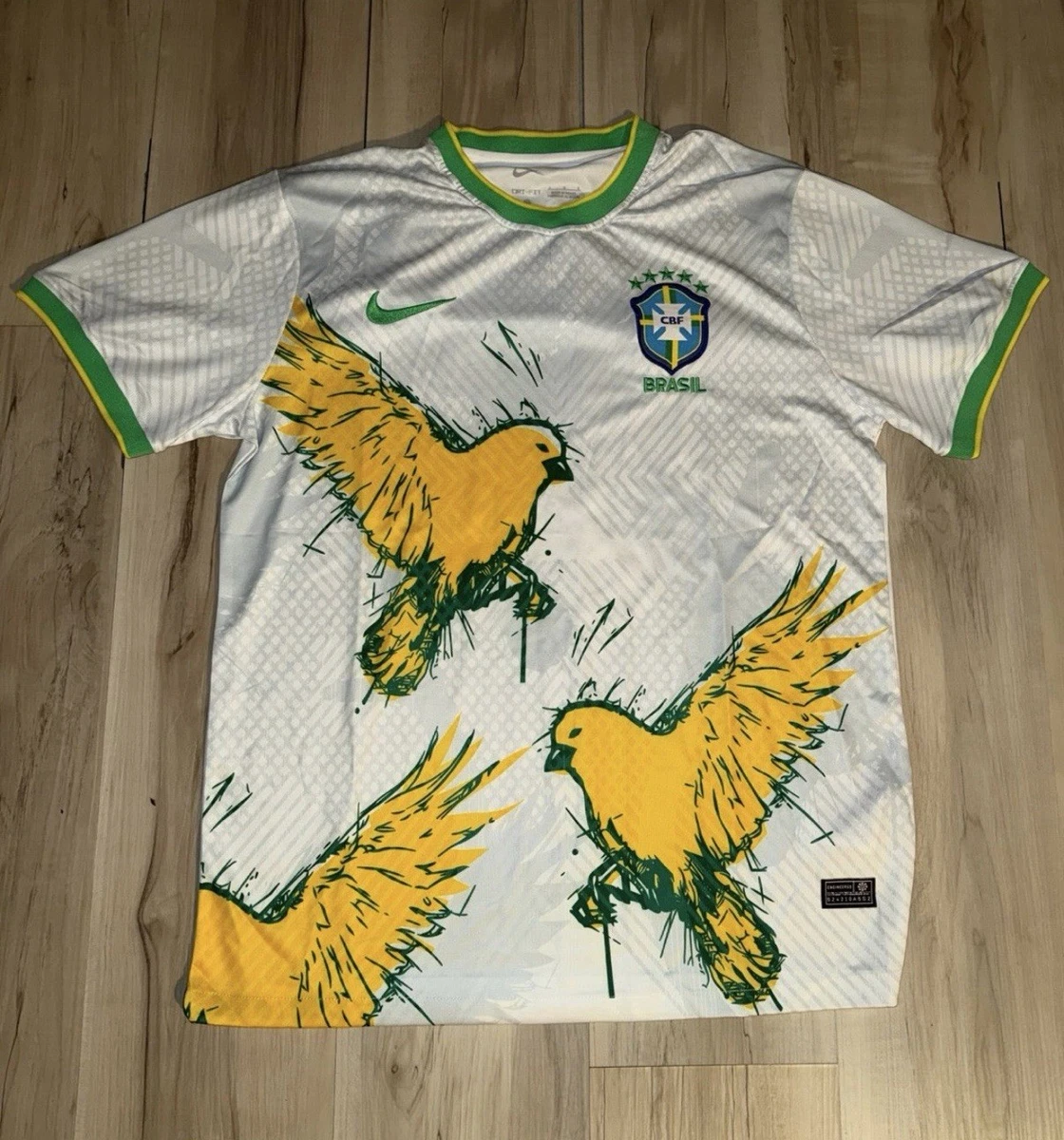 Brazil White National Team Soccer Fan Apparel & Souvenirs for sale