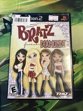 Bratz: Forever Diamondz (Sony PlayStation 2, 2006) CIB