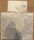 Civil War Letter 1862 Antietam Aftermath, Rebel Prisoners, PVT Hendrickson