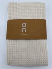 ON Ultralight 100% Organic Towel ON Towel Workout Sweat NWT Ivory 23”x44”