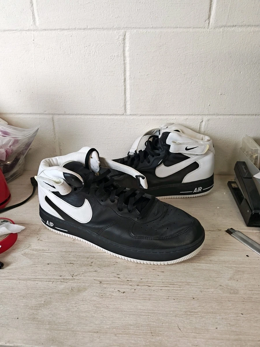 Nike Air Force 1 Mid Black/Varsity Red/White for Sale