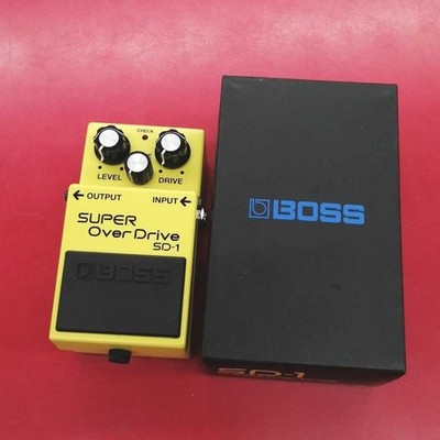 BOSS SD-1 Super OverDrive Guitar Pedal Classic Tube Crunch Mid Boost Stackable