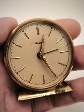 Dugena Reisewecker Handaufzug Mechanisch Vinage Funktioniert