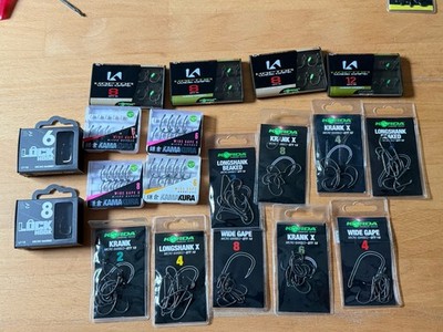 Korda Haken Set Omc Krank Kamakura Wide Gape Longshank+ Boilienadeln