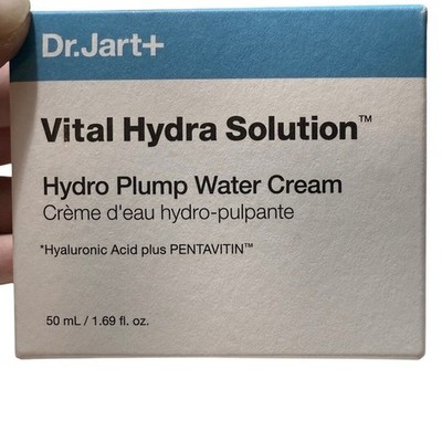 Dr Jart Vital Hydra Solution Hydro Plump Water Cream 50ml Hyaluronic Acid NEW