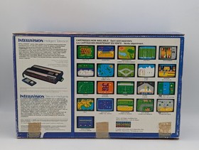 Mattel Intellivision Model 2609 Bundle w/ OG Box, Intellivoice & 11 Games Tested