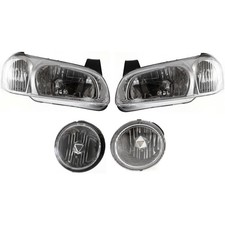 Headlight Left Right Clear Lens For Nissan Maxima 2000-2001
