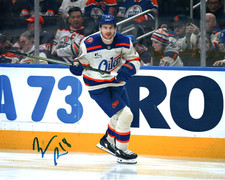 Edmonton Oilers Zach Hyman  Autographed Signed 8x10 Photo COA #12