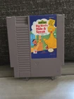 Vintage NES Game - BIG BIRD'S HIDE AND SPEAK GAME ORIGINAL   - Tested & Working