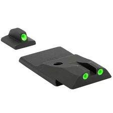Meprolight Tru-Dot Green Handgun Sight Set compatible with Ruger P345 0109953101