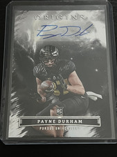 2023 Panini Chronicles Origins Draft Picks RC Autograph Payne Durham