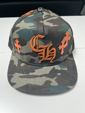 Chrome Hearts CAMO Trucker Hat Mesh Back Adjustable Logo Cross One Size