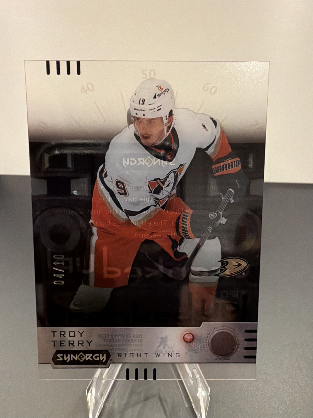 2023-24 Upper Deck Synergy Cranked Up Black Troy Terry 4/10