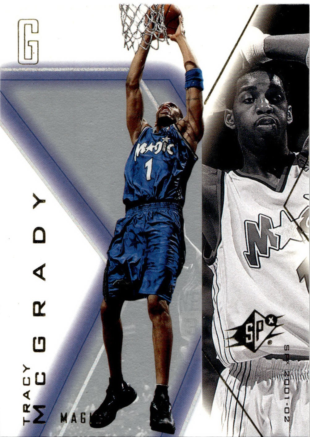 Tracy McGrady #61 (Basketball Cards 2001 Spx) — is it worth grading?