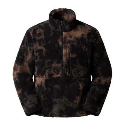 The North Face Herren Fleecepullover Extreme Pile 2 Print (TNF Black)