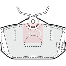 Plaquette de frein Mitsubishi SPACE STAR