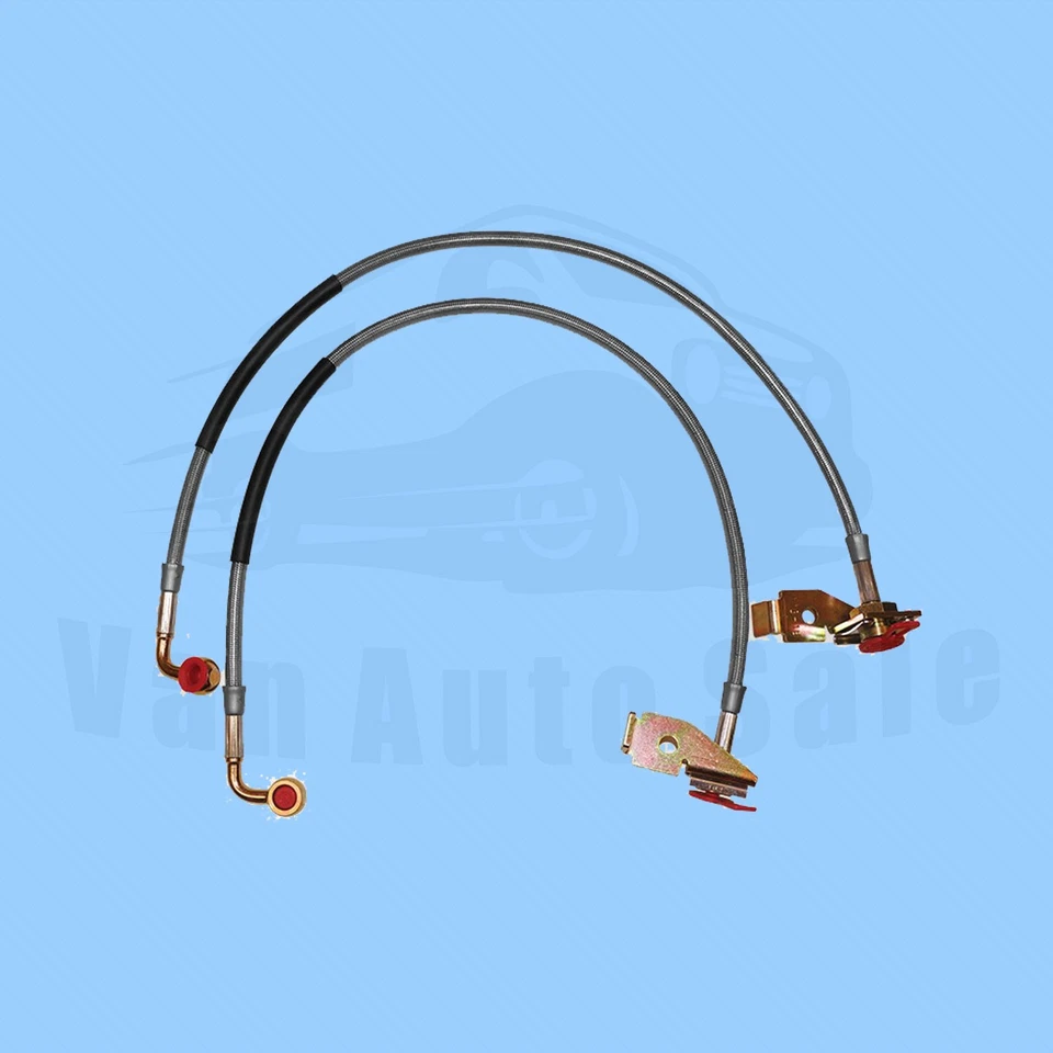 Juego de mangueras de freno Rancho traseras 2018 para Jeep Wrangler JK Foto 2 de 3