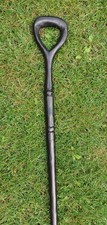 Antique Wooden Ebony Walking Stick Cane