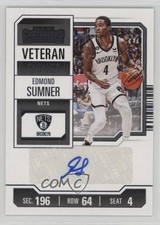 2023-24 Panini Contenders Veteran Ticket Retail Edmond Sumner #VTR-ESN Auto 12u8