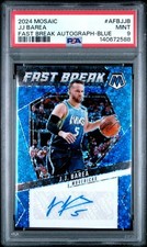 2024 Mosaic JJ Barea Fast Break AUTO #AFB-JJB Blue 11/25 PSA 9