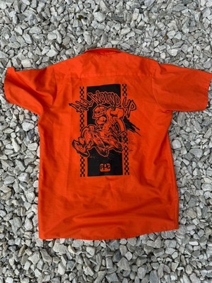 RARE Vintage Checkered Sleeve Work Shirt