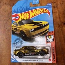hot wheels🔥super treasure hunt🔥18‘ Dodge Challenger SRT Demon😁HW Muscle Mania
