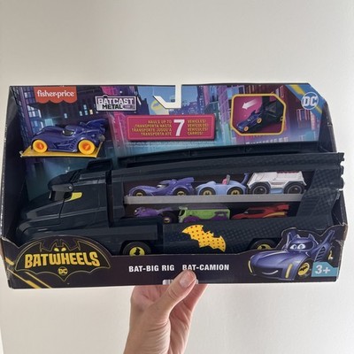 Batwheels Bat-Big Rig Transporter Batcast Metal Fisher-Price
