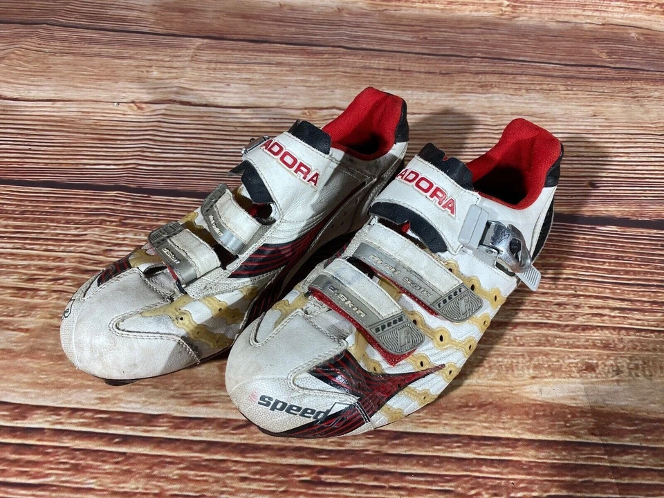 DIADORA Speed R Carbono Triatlón Ciclismo de Carretera Talla EU45 US11 Mondo 284 cs823 Foto 2 de 4