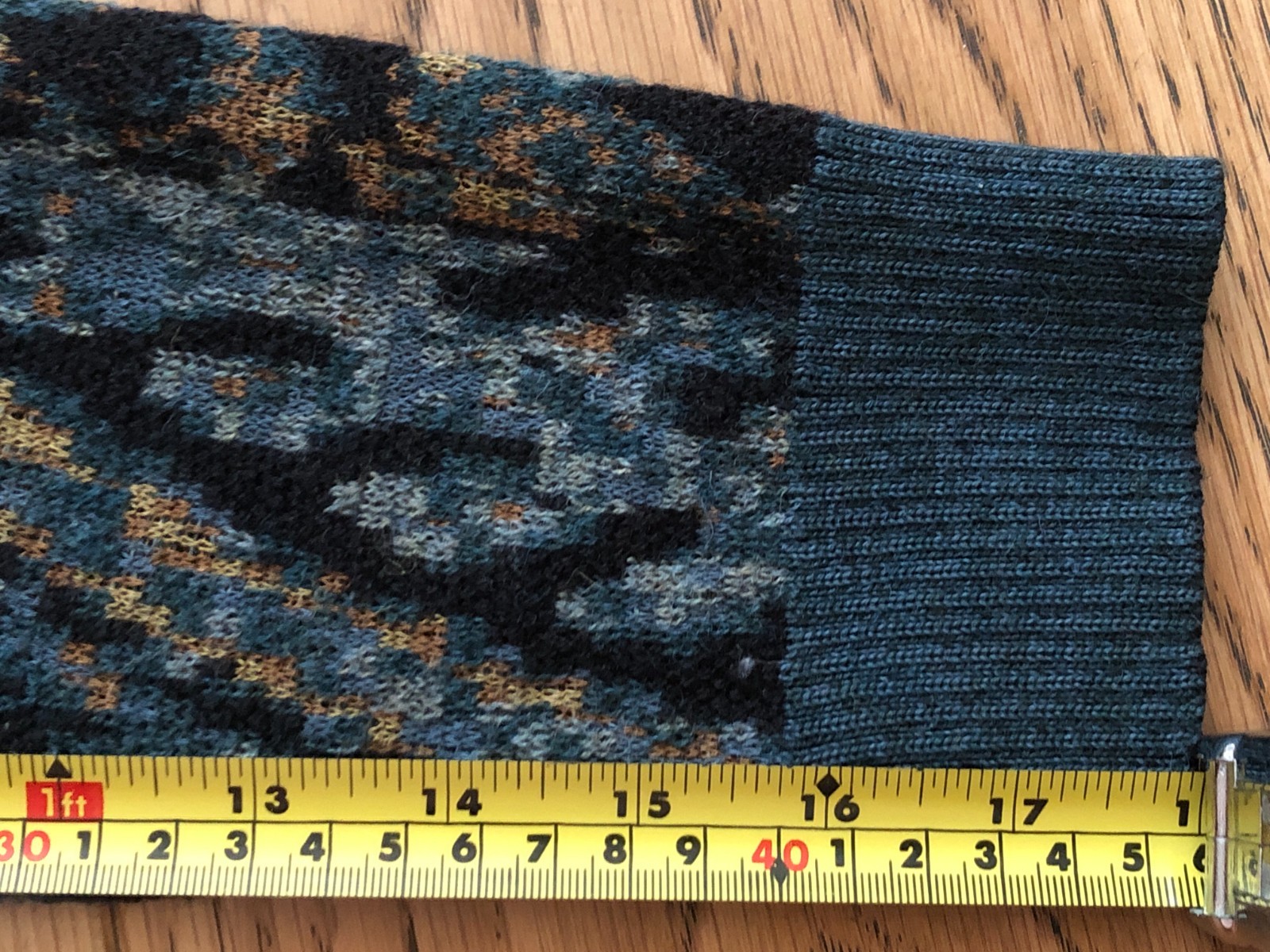 PERUVIAN CONNECTION WOMEN'S GREEN PATTERNED ALPAC… - image 10