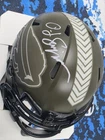 OJ SIMPSON Autographed Signed Bills " Salute To Service " Mini Helmet  BAS COA