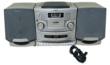 Sony CFD-ZW755 CD Cassette Recorder Boombox Fully Tested