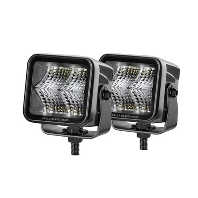 Hauptscheinwerfer 24 V LED HELLA BLACK MAGIC universell für diverse Fzg. - Bild 1 von 4