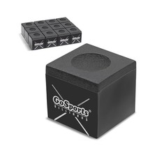 Pool Cue Chalk Cube - Premium, 12 Pack, Multiple Colors Black