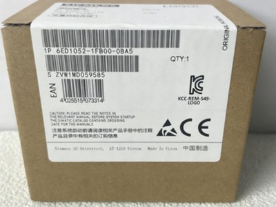 New Siemens 6ED1052-1FB00-0BA5 with new box 6ED1052-1FB00-0BA5 module