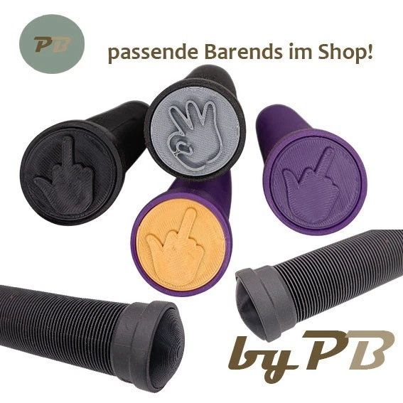 ODI Longneck Griffe SL Soft Hand Grips Stunt-Scooter BMX Dirt Fixie MTB Barends - Bild 2 von 4