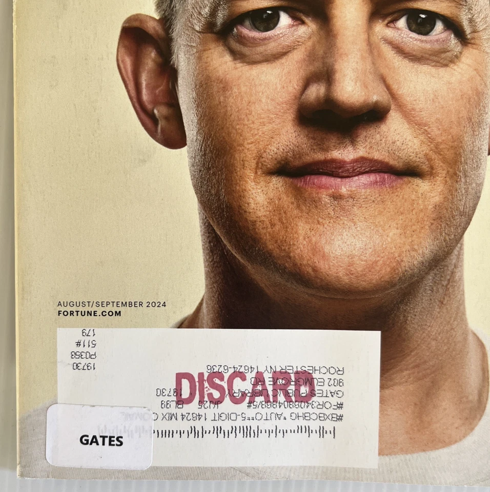 Fortune Magazine Aug / Sept 2024 - Global 500; The World's Largest Co. Ex-Lib - Image 3 of 4