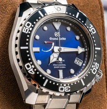 Grand Seiko SLGA001 Spring Drive 5 Days Dark Blue Dial Limited of 700 Complete 7