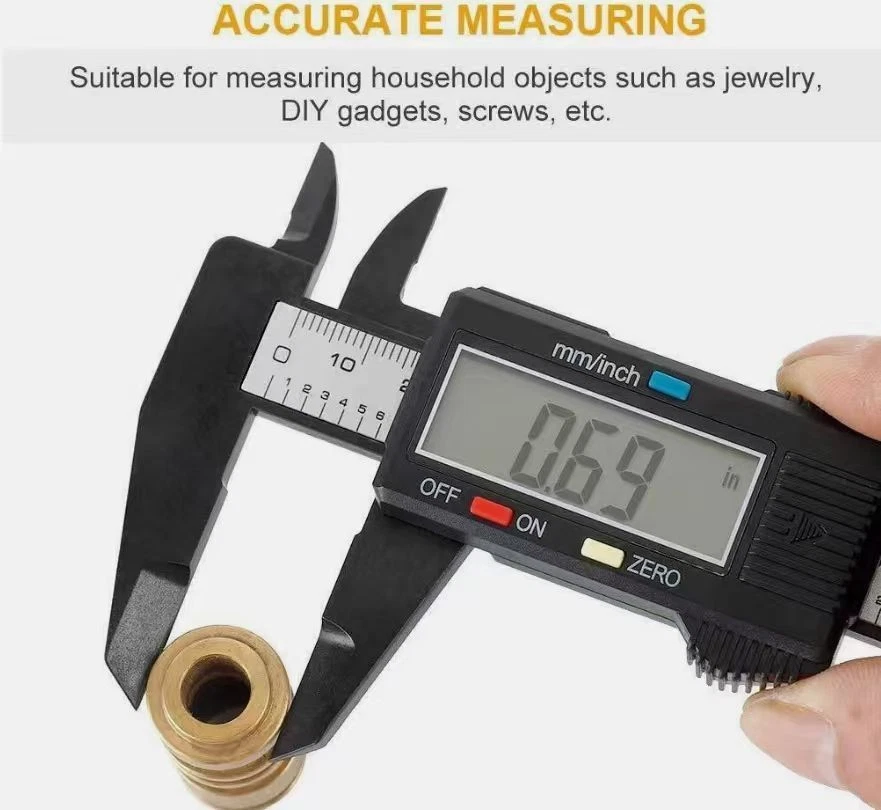 6" 150mm Digital Caliper Micrometer LCD Gauge Vernier Electronic Measuring Tool - Image 2 of 4