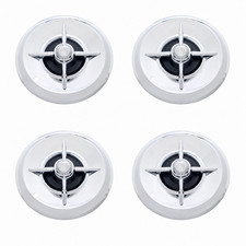 Set 4 15 Crossbar Lancer Style Hubcaps Wheel Covers Chrome Hot Rod Custom Set 4 15 Crossbar Lancer Style Hubcaps Wheel Covers Chrome Hot Rod Custom