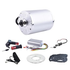 Kit Motore 60V 2000W 4600RPM Motore Elettrico Dirt Bike-33A Scooter Go Kart con Peda