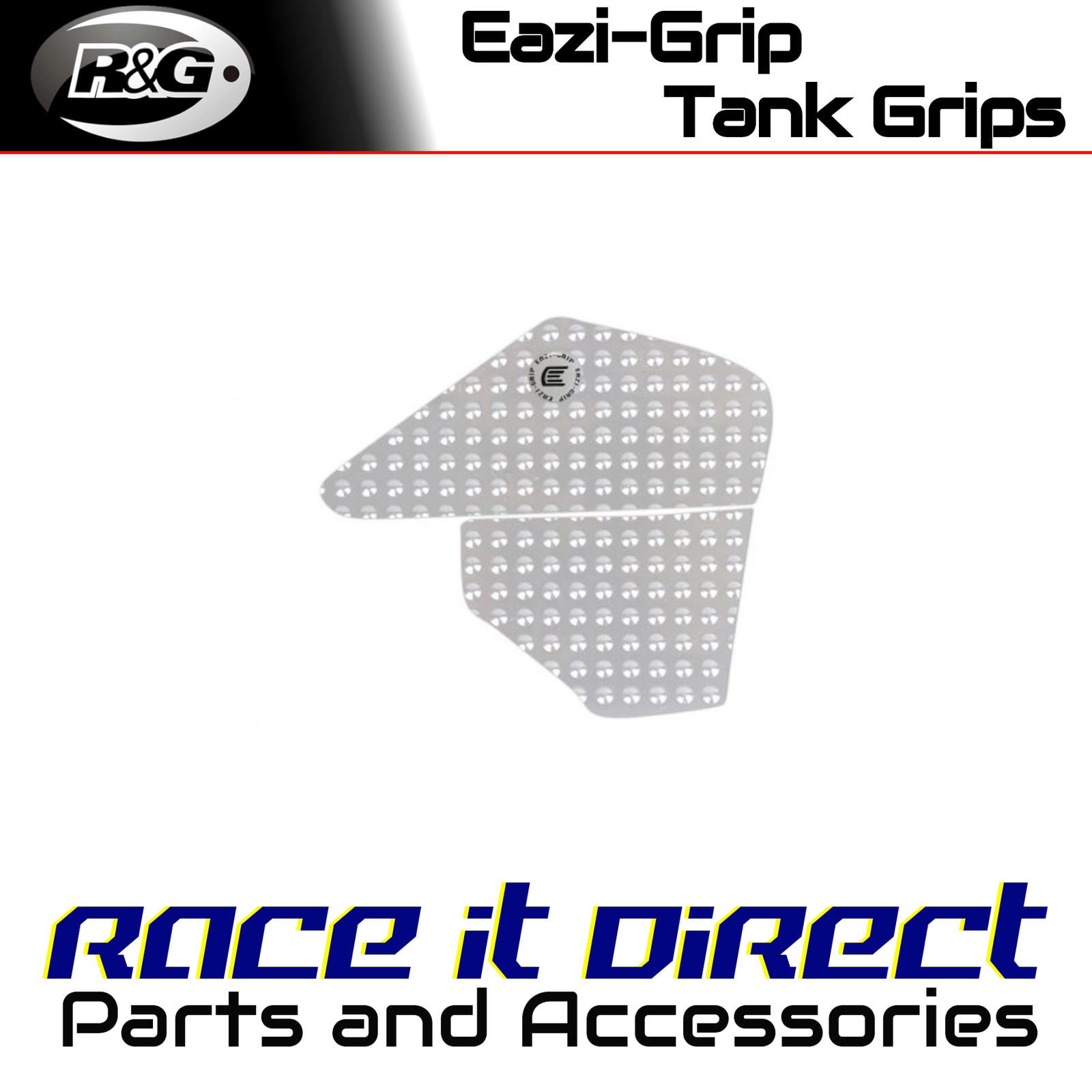 Eazi-Grip Tank Grips for Yamaha MT-10 2022-2026 EVO Clear Eazi-Grip