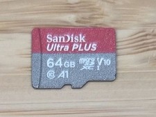 SanDisk Ultra PLUS 64GB Class 10 MicroSDXC Mi...