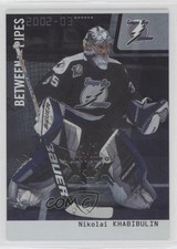 2002-03 ITG Be A Player Between the Pipes 1/1 Nikolai Khabibulin #47 2d8