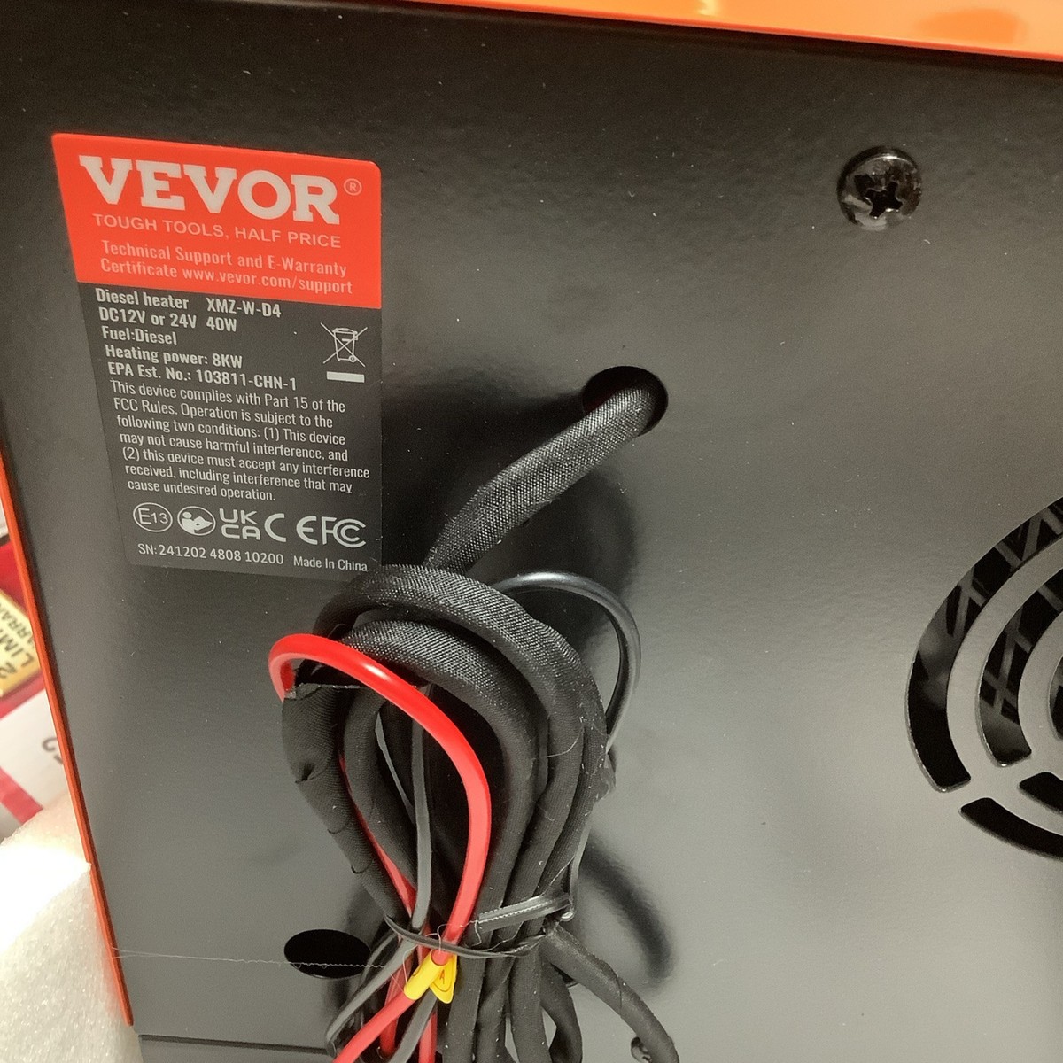 Vevor XMZ-W-D4 Diesel Space Heater | eBay