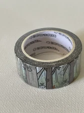 NEW  TCMC the Coffee Monsterz Co. Whimsical woods Washington Tape.