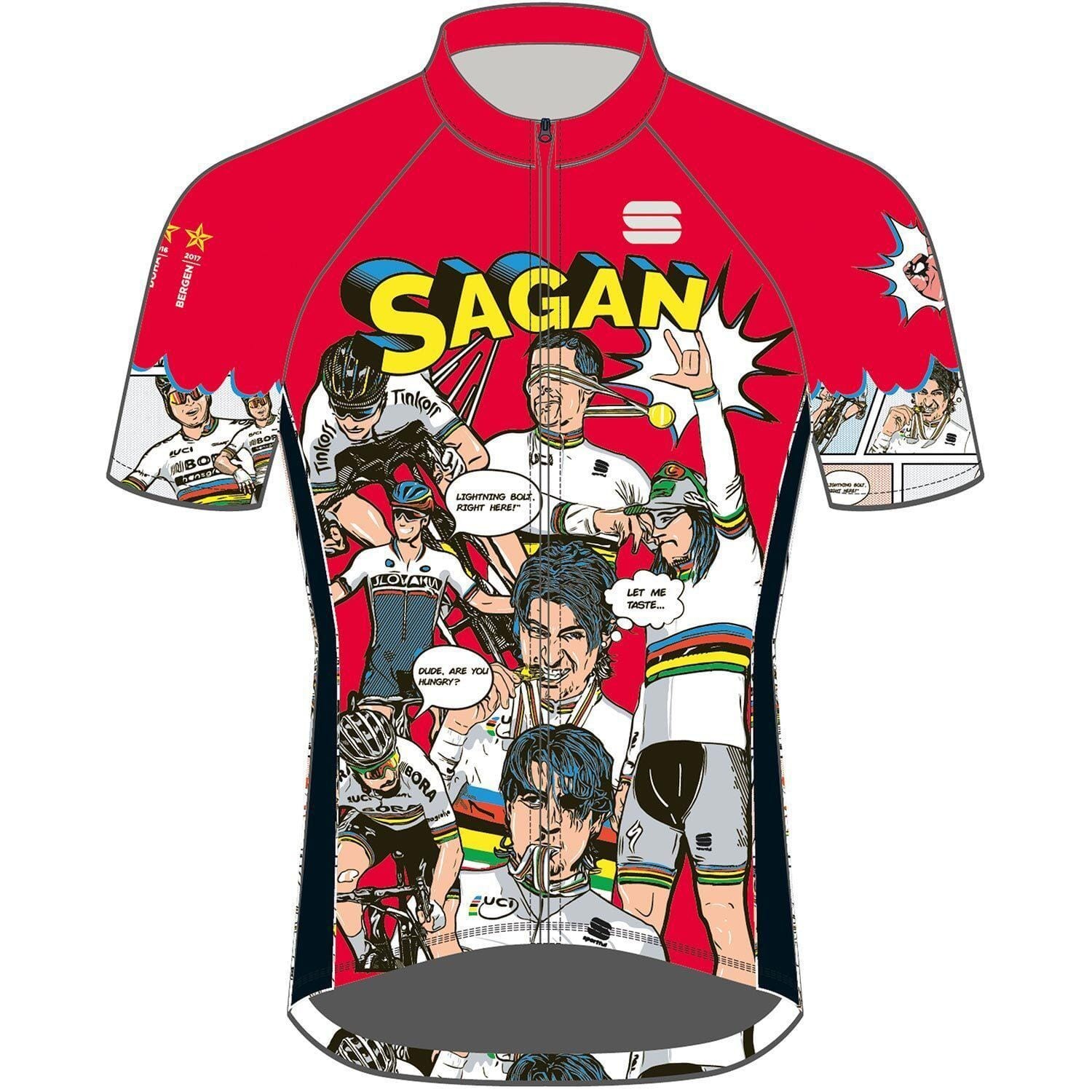 Спортивная майка Super Peter 14Y красного цвета 21690₽