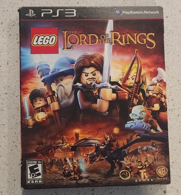 Sony PlayStation 3 PS3 LEGO Lord of the Rings Complete CIB W/ Blu-Ray