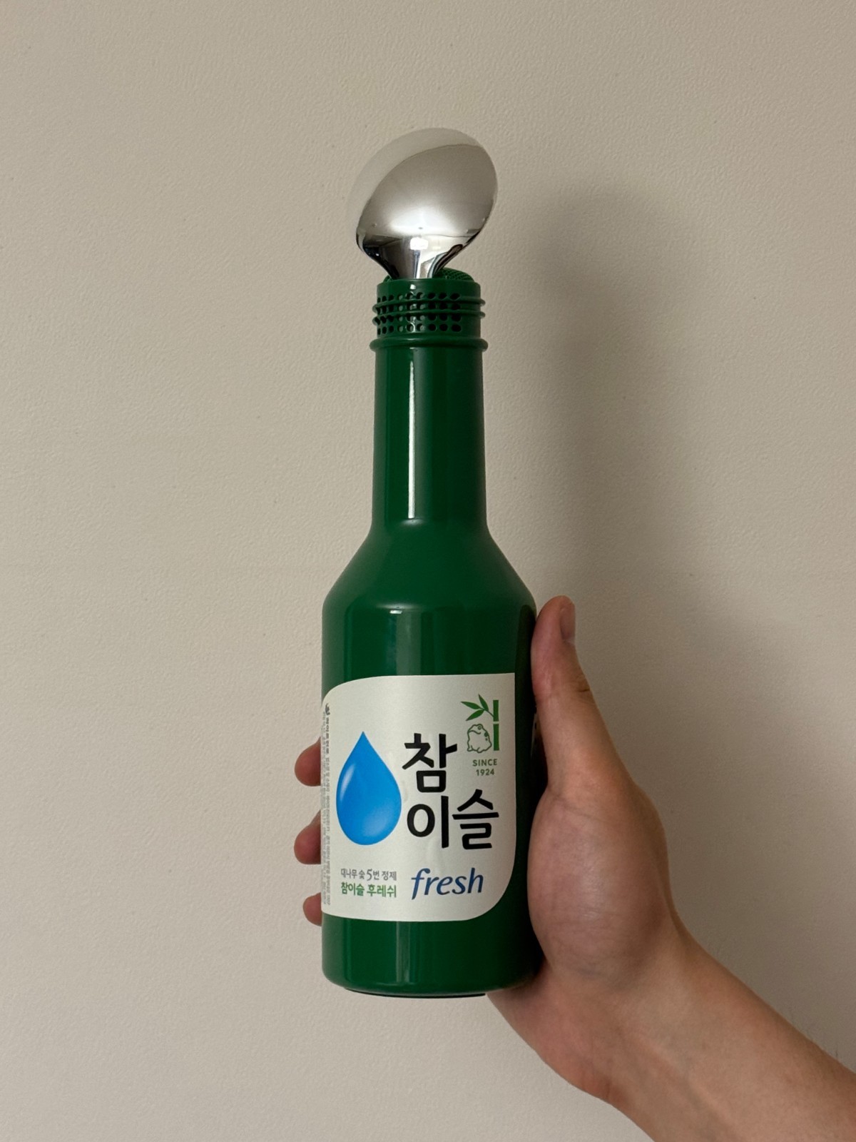 Botella de Soju Coreana Inalámbrico Bluetooth Micrófono Portátil Altavoz de Fiesta K-Drama