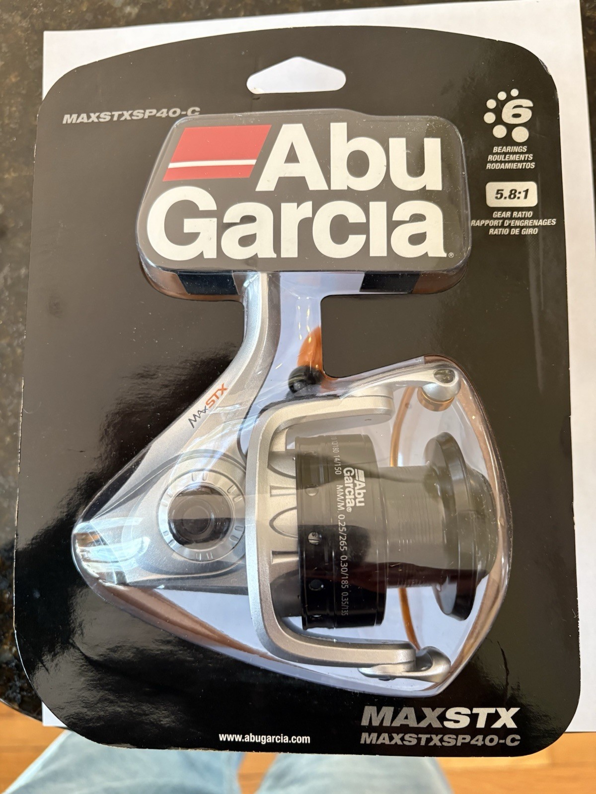 Abu Garcia Max STX 40-C Spinning Reel MAXSTXSP 40