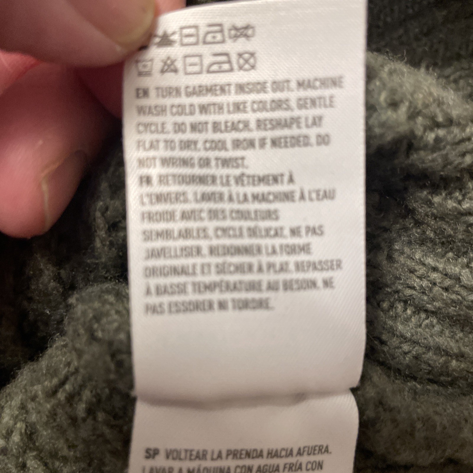 VTG American Eagle Patchwork Mock Neck Sweater Da… - image 12